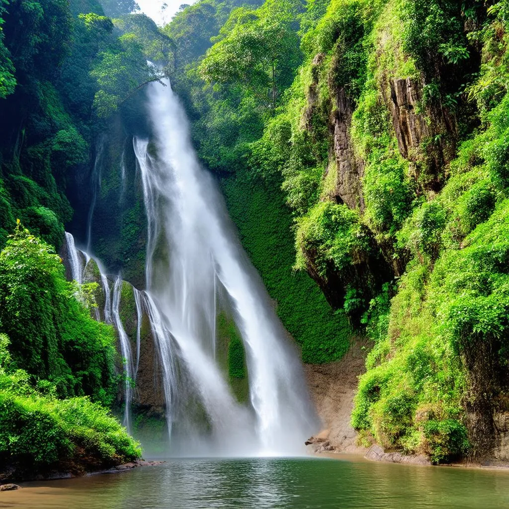 Waterfall in Moc Chau